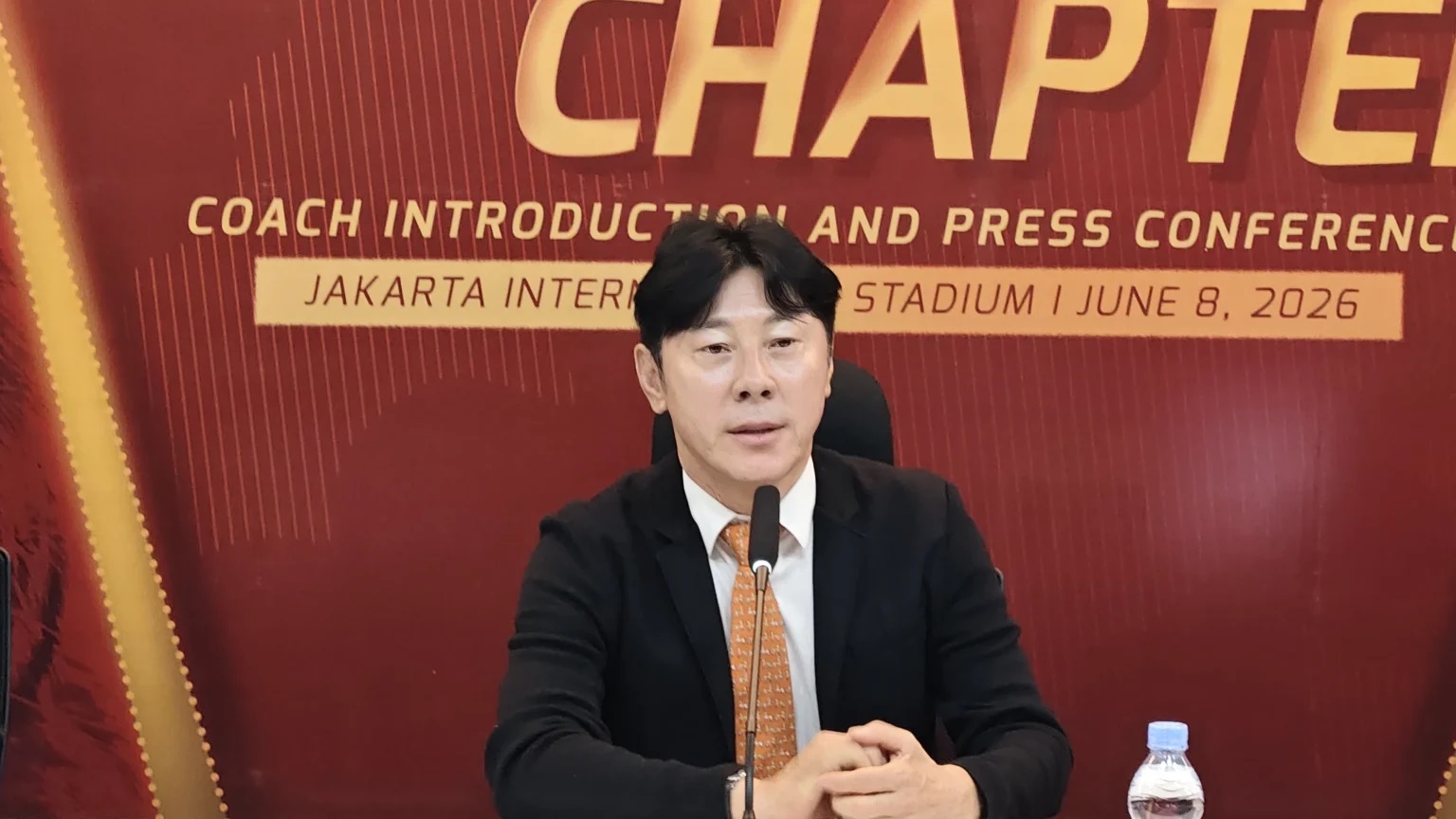 Pelatih baru Persija Jakarta, Shin Tae-yong (Sumber Gambar : owrite/Hadi Febriansyah)