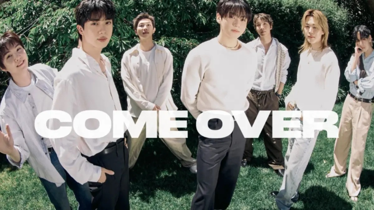 BTS merilis lagu Come Over. (x.com/PopBase)