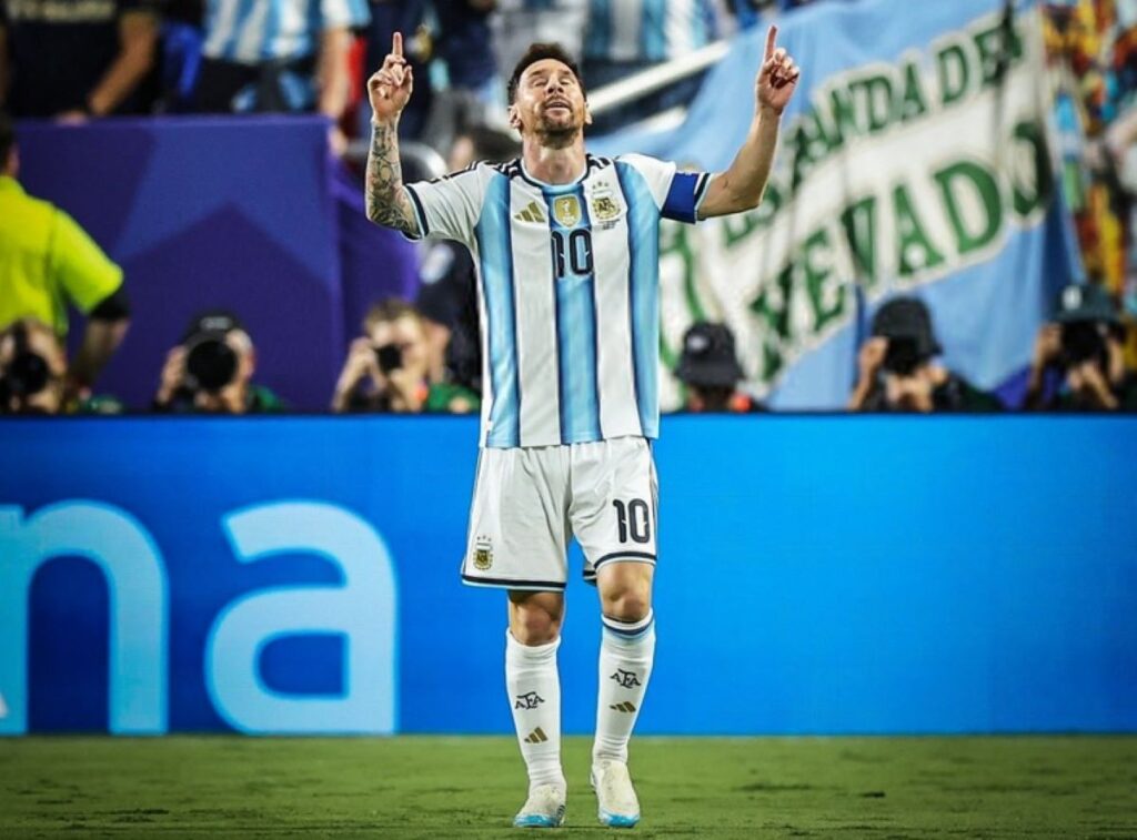 Pemain Timnas Argentina, Lionel Messi. (Foto: Instagram/afaseleccion)