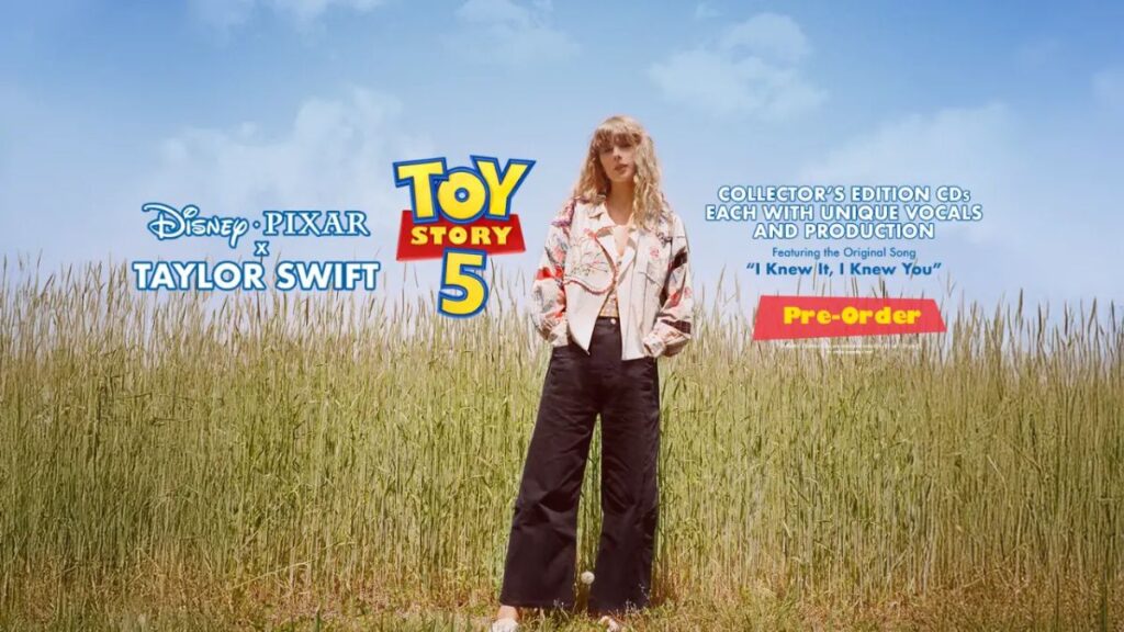 Taylor Swift Tulis Lagu Original untuk “Toy Story 5” Bertajuk ‘I Knew It, I Knew You’, Tandai Kembalinya ke Musik Country (Tangkapan Layar)