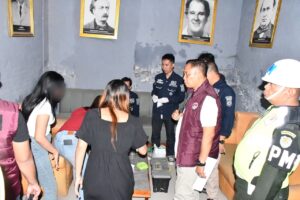 Polresta Cirebon bersama tim gabungan lintas satuan menggelar operasi razia di sejumlah tempat hiburan malam (Tangkapan Layar)