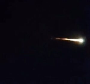 Ilustrasi Meteor (Sumber Foto: Istimewa/Ilustrasi meteor)