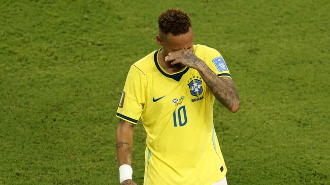 Bintang Timnas Brasil Neymar. (Foto: Getty Images/Michael Reaves)