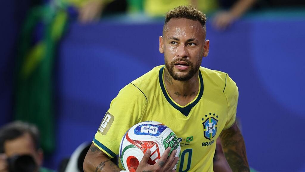 Neymar saat membela Brazil di Piala Dunia 2026 (Tangkapan Layar)