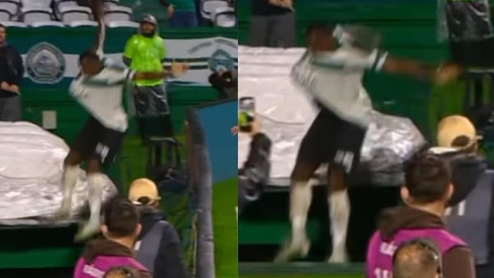Apes! Viral Selebrasi Gol Malah Jatuh ke Lubang, Ironis Gol Dianulir Foto: Free Press Journal
