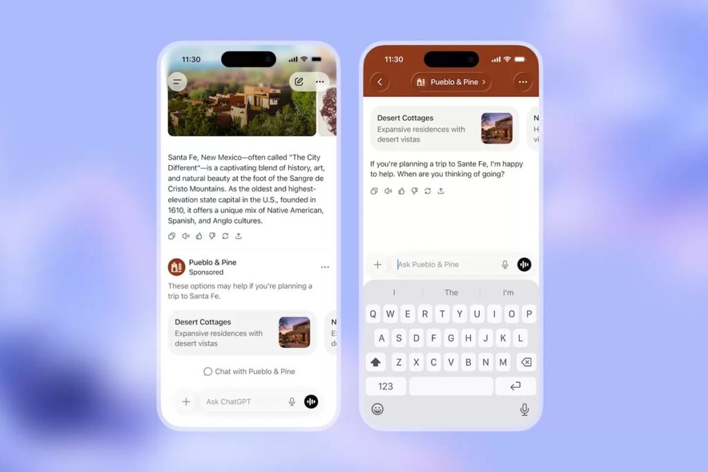 OpenAI berencana menampilkan iklan khususnya bagi pengguna versi gratis dan paket berlangganan murah ChatGPT Go. (OpenAI)