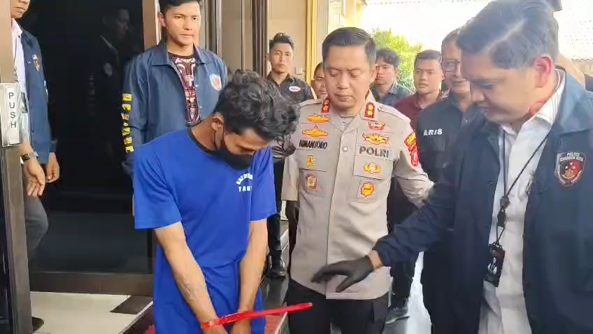 Polisi Tangkap Mantan Suami Terduga Pelaku Pembunuhan di Hotel Cirebon Kurang dari 24 Jam (Foto : Darfan)