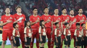 Para pemain Timnas Indonesia pada laga lawan Bulgaria di final FIFA Series, Senin (30/3/2026) (Sumber Foto : Muhammad Iqbal Ichsan/Bola.com)