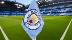 Manchester City Logo Corner. (dok. Man City)