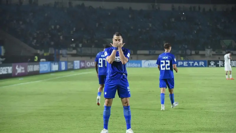 PERSIB Bandung Menang Lawan Melbourne FC Berkat Brace Balsa