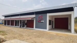 Koperasi Desa Merah Putih di Desa Cigobang, Kecamatan Pasaleman, Kabupaten Cirebon, masih belum dioperasikan (Foto : Darfan)