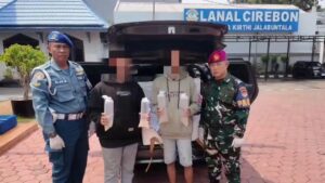 Disergap di Cipali, Lanal Cirebon Gagalkan Penyelundupan Benih Lobster Senilai Miliaran Rupiah (Foto : Darfan)