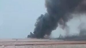 Diduga Korsleting Listrik, Gudang Kayu Pabrik Furnitur Ekspor Terbakar